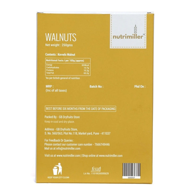 Walnut Kernels 250 grams